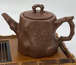 Чайник глиняний 550 мл Пеньок (світлий)