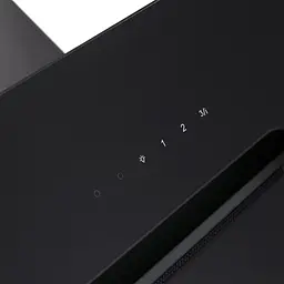 Витяжка декоративна похила PERFELLI DNS 9793 B 1100 BL LED Strip - мініатюра 6