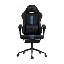 Крісло ігрове GT Racer X-2331 Black/Blue (X-2331 Fabric Black/Blue) - мініатюра 3