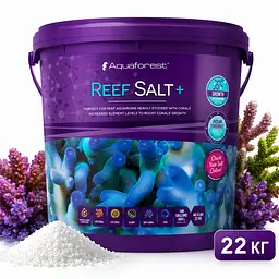 Сіль морська для SPS та LPS коралів Aquaforest Reef Salt Plus 22 кг з підвищеним Ca, Mg та KH - мініатюра 3