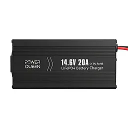 Зарядний пристрій для акумуляторних батарей LiFePO4 14.6V/20A Power Queen P12V20A-BCHA-X (44-00528) - мініатюра 3