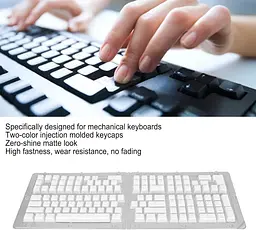 Комплект PBT кейкапів Pudding Keys, 129 клавіш для механічної клавіатури - мініатюра 9