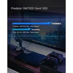 Накопичувач SSD M.2 2280 4TB GM7000 Acer Predator (BL.9BWWR.107) - мініатюра 8