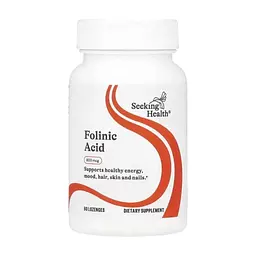 Витаминно-минеральный комплекс Seeking Health Фолиевая кислота, 800 мкг, Folinic Acid, 60 леденцов (SKH-52036)