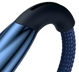 Кабель Baseus Glimmer Series Fast Charging Cable Type-C to Type-C 100W 1m CADH000703 Blue - мініатюра 4