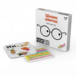 Настільна гра JoyBand MemoBox Цікава Абетка (MB0003) - мініатюра 2