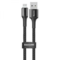 Кабель Baseus Halo Cable USB to Lightning 2.4A 0.5m CALGH-A01 Black