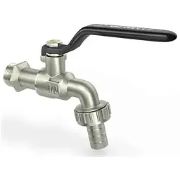 Кран кульовий RAFTEC 3/4" триходовий РВ, DN20, TDRH02, CW617N, ручка, BLACK