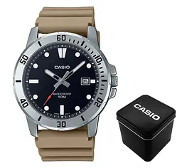 Чоловічий годинник Casio MTP-VD01-5E Сріблястий ( AT1141-0202 )