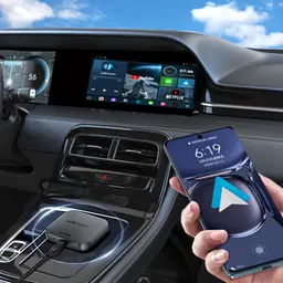 Адаптер ACEFAST QC2 AI Box CarPlay wireless adapter for car Metal Gray (6974316285830) - мініатюра 7