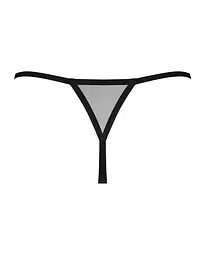 Трусики-стрінги Obsessive Novenes crotchless thong, XL/2XL - мініатюра 4