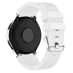 Силіконовий ремінець Watchbands Galaxy для Samsung Galaxy Watch 46mm - білий (WB001GALAXYWHITE3) - мініатюра 2