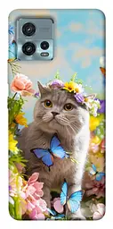 Чохол Demsky Spring cat для Motorola Moto G72