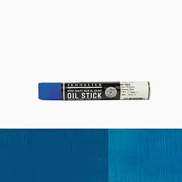 Фарба олійна у формі пастелі Sennelier Oil Stick, 38 мл, S1, Основний синій (Primary blue) - мініатюра 2