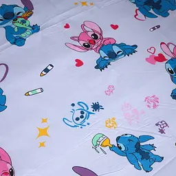 Підковдра MirSon Ranforce Elite Cute Stitch Blue 110х140 см (2200012552629) - мініатюра 3