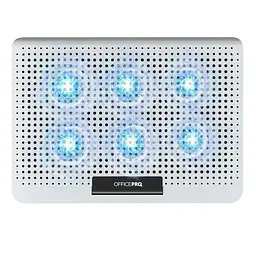 Охолоджувальна підставка для ноутбука OfficePro Silver (CP620S) - мініатюра 5