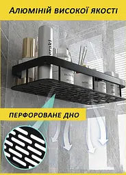 Полиця для ванної кімнати Good Idea Storage Rack 30х13х5.5 см - мініатюра 7