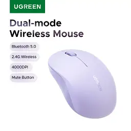 Миша бездротова UGREEN M331 Purple UGR-65626 - мініатюра 2