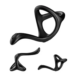 Ерекційне кільце B - Series Joy Treasure, 8.5 см (чорний) - мініатюра 2