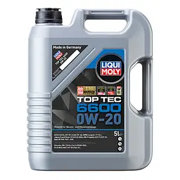 НС-синтетична моторна олива - Top Tec 6600 0W-20 5л. (21411)