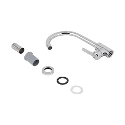 Змішувач для кухні Brinex Pure 015F U-подібний Chrome BRIPUR015FCRM - мініатюра 5