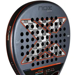 Ракетка для паделу NOX AT10 GENIUS 18K ALUM RACKET BY AGUSTIN TAPIA - мініатюра 3