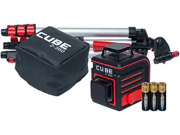 Лазерний рівень ADA CUBE 2-360 PROFESSIONAL EDITION кейс, штатив