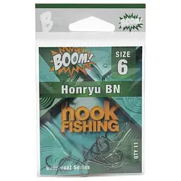 Гачок для мирної риби BOOM Honryu BN №6 (11 шт/уп) (BN)