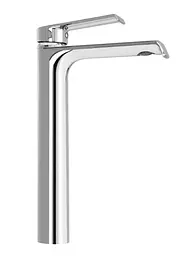 Змішувач для умивальника Rea Hass chrome, високий (REA-B6207) - мініатюра 3