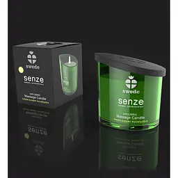 Свічка для масажу Swede Senze Massage Candle Arousing, 50 мл - мініатюра 5