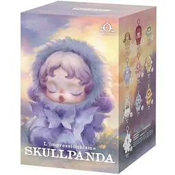Колекційна м'яка іграшка-сюрприз Pop Mart Skullpanda Серія L’impressionnisme Plush Doll (SPLS-01)