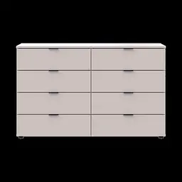 Комод Doros Рон 8 Кашемір 8 Шухлядок 130х38х81 (41516171) - мініатюра 6