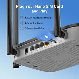Бездротовий маршрутизатор (роутер) Mercusys MB115-4G [148453] - мініатюра 11