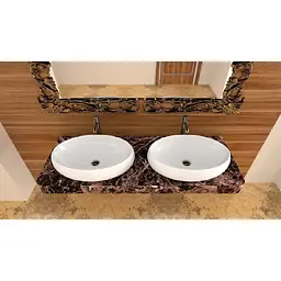 Умивальник Rea Melania 40,5x60 white (REA-U0656) - мініатюра 6