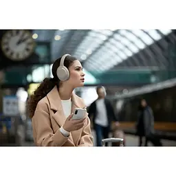 Навушники повнорозмірні бездротові Sony WH-1000XM4 silver (сірі) - мініатюра 5