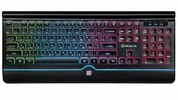 Клавіатура Comfort 8000 Backlit, Black REAL-EL teh0020644