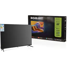 Телевізор Romsat 43FGN18ST2 Smart TV WiFi (Офіційний GOOGLE) - мініатюра 15