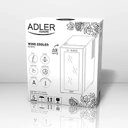 Холодильник винна шафа Adler AD 8075 33L - мініатюра 10