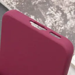 Чохол Silicone Cover Lakshmi Full Camera (AAA) для Samsung Galaxy A56 5G Бордовий / Plum - мініатюра 7
