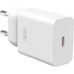 Зарядний пристрій XO L126 20W USB-C PD White (L126_White)