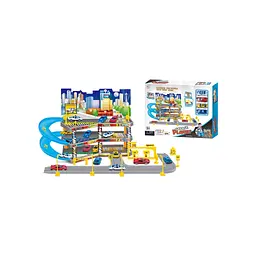 Ігровий набір Playset складний паркінг в комплекті з 4 машинками GARAGE (3858894672479) - мініатюра 3