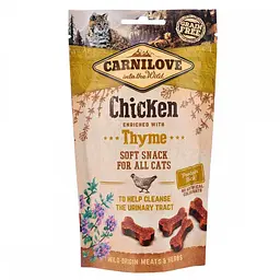 Ласощі для котів Carnilove Semi Moist Snack Карнілав Снек з куркою та чебрецем 50 г (арт.111376/527212)