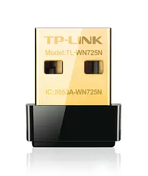 Wi-Fi адаптер TP-Link TL-WN725N (150Mbps USB, nano)