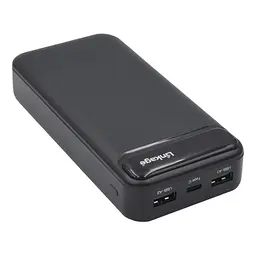 Зовнішній акумулятор Power Bank Linkage LKP-21 2xUSB LCD 10000 mAh Black (3_02406) - мініатюра 3