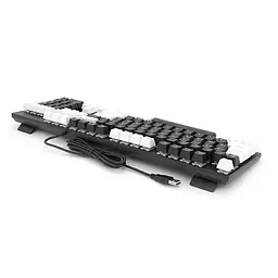 Комплект провідний KB+Mouse XStrike X-1011, USB, RGB підсвічування, (Eng/Укр/Pyc), Black/White, Box - мініатюра 3