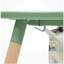 Контейнер бавовняний для іграшок Stokke MuTable V2 бежевий з синім (627201) - мініатюра 3