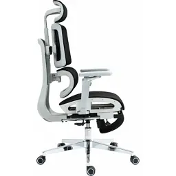 Офісне крісло GT Racer B-2450 White/Black - миниатюра 3