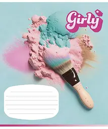 Зошит загальний Школярик Star Girly Дівчачі штучки у лінію 24 аркушів 25 шт. (024-3330L) - мініатюра 3