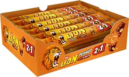 Упаковка батончиків Lion Peanut Sweet & Salty з м'якою карамеллю та арахісом 2+1 90 г х 24 шт - мініатюра 2