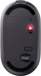 Trust Миша Puck Rechargeable Ultra-Thin BT WL Silent Black - мініатюра 5